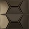 Ekena Millwork 19 5/8in. W x 19 5/8in. H Colony EnduraWall Decorative 3D Wall Panel Covers 2.67 Sq. Ft. WP20X20CYCDB - alternate 1